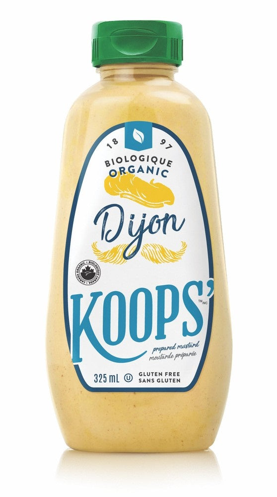 Koops Organic Dijon Mustard 325ml