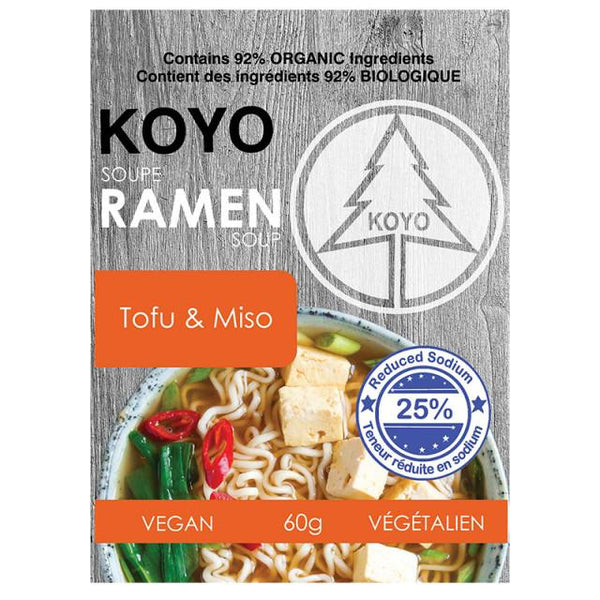 Koyo Tofu Miso Ramen Low Sodium 60g