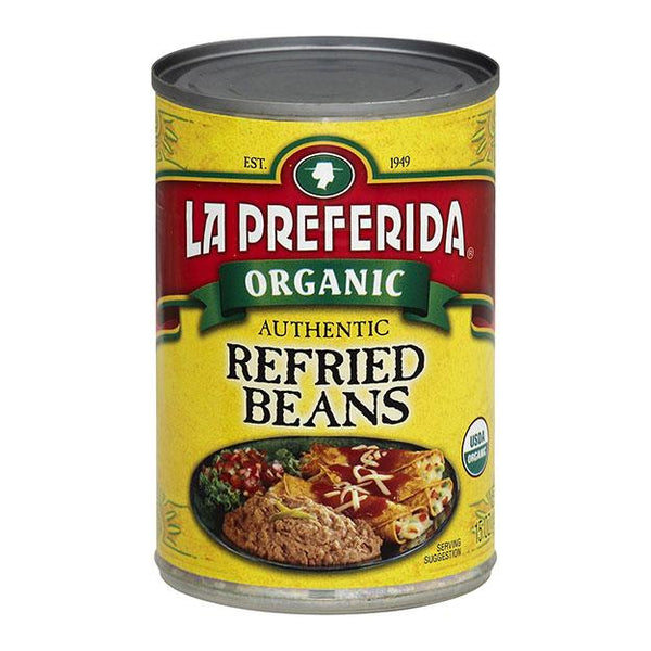 La Preferida Organic Refried Pinto Beans 398ml