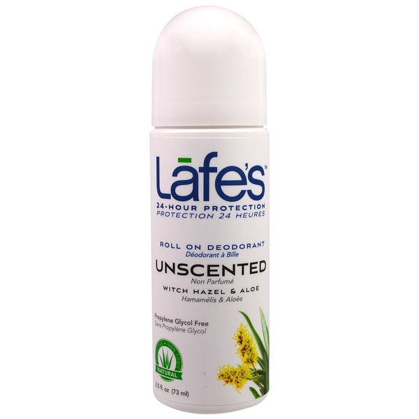 Lafe's Roll On Deodorant Unscented 88ml
