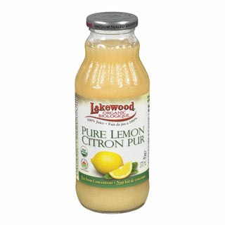 Lakewood Pure Lemon Juice Organic 370ml