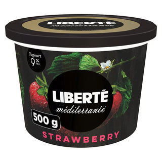 Liberte Mediterranean Strawberry Yogurt 500g