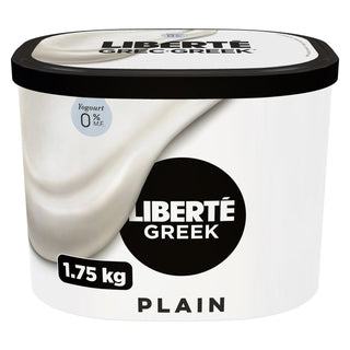 Liberte Greek Plain 0% Yogurt 1.75kg