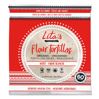 Lita's Uncooked White Flour Tortillas 280g