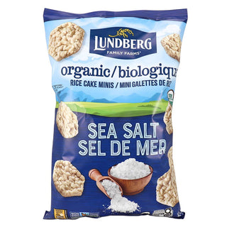 Lundberg Mini Rice Cakes Sea Salt 142g
