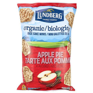 Lundberg Mini Rice Cakes Apple Pie 142g