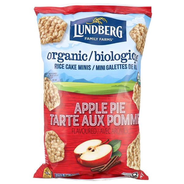 Lundberg Mini Rice Cakes Apple Pie 142g