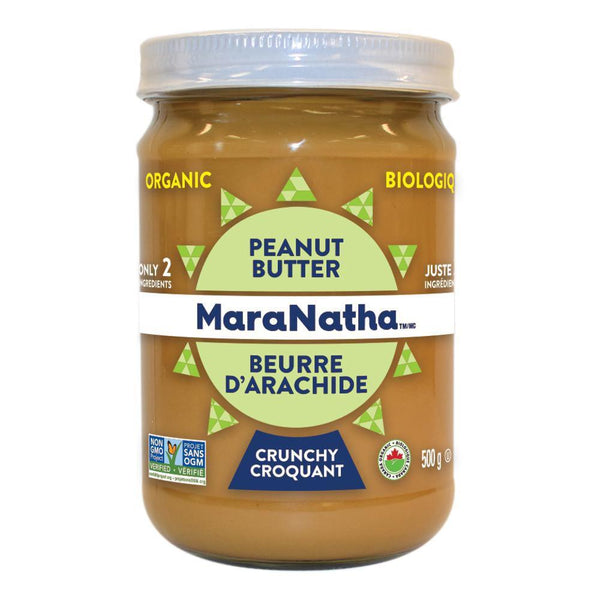 Maranatha Peanut Butter Crunchy with Salt Organic 500g
