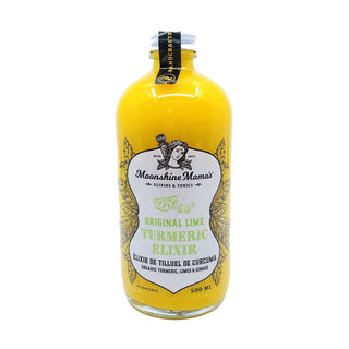 Moonshine Mama's Turmeric Elixir  Lime 500ml