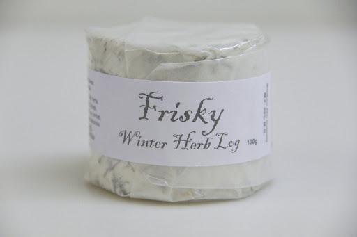 Mt Lehman Frisky Goat Brie with winter herb