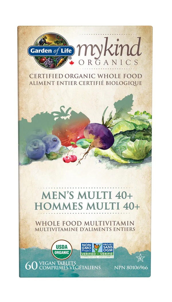 myKind Organics Men's Multi 40+ 60t