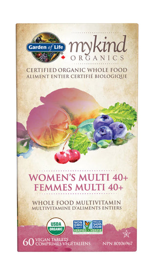 myKind Organics Women's Multi 40+ 60t
