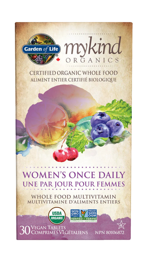 myKind Organics Women's Once Daily Multivitamin 30t