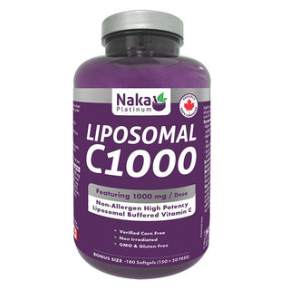 Naka Platinum Pro Liposomal C1000 180sg 180c