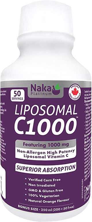 Naka Platinum Platinum Pro Liposomal C1000 (250ml/750ml)