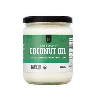 Naked Natural Foods Refined Coconut Oil 444ml