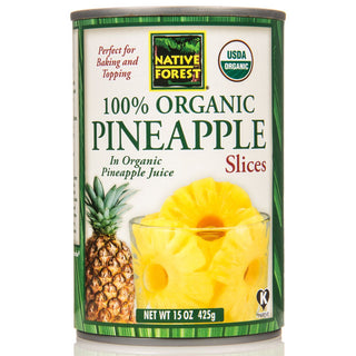 Native Forest Pineapple Slices Organic 398ml