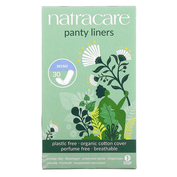 Natracare Panty Liners Mini 30ct