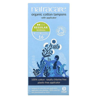 Natracare Tampons Regular with Applicator 16ct