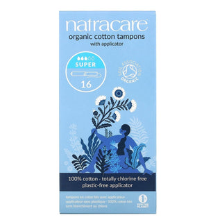 Natracare Tampons Super with Applicator 16ct
