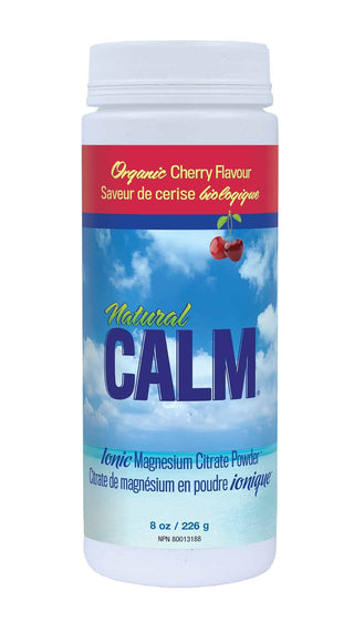 Natural Calm Magnesium Citrate Calm Powder Cherry 226g