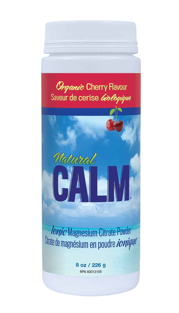 Natural Calm Magnesium Citrate Calm Powder Cherry 226g