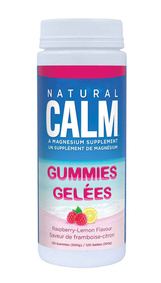 Natural Calm Magnesium Calm Gummies Raspberry 120 gummies