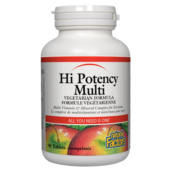Natural Factors Hi Potency Multi 90t