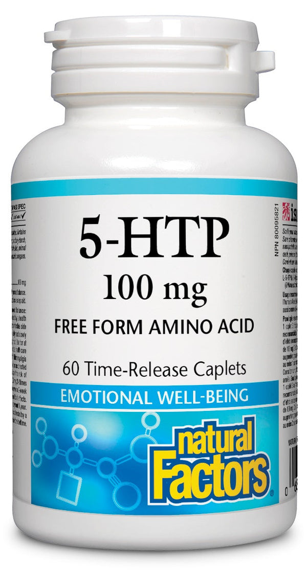 Natural Factors 5 HTP 100mg Time Release 120t
