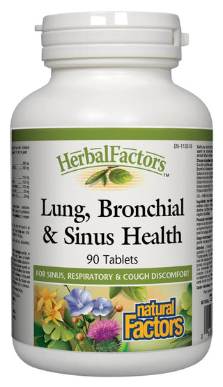 Natural Factors Lung Bronchial & Sinus 90c