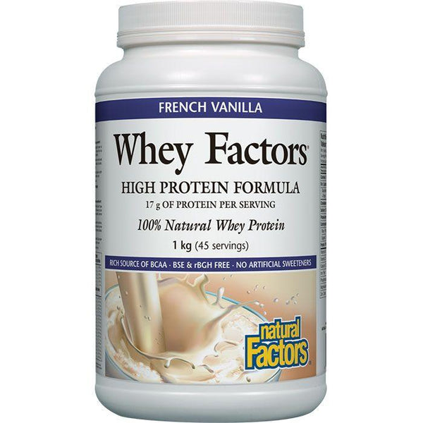 Natural Factors Whey Protein Vanilla 1kg