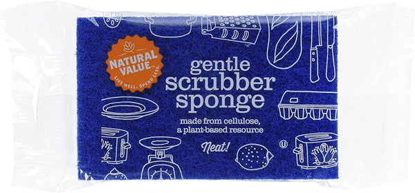 Natural Value Gentle Scrubber Sponge