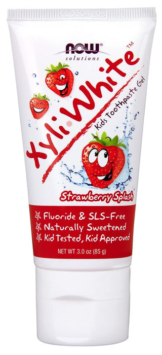 Now Kids Xyliwhite Strawberry Toothgel 85g