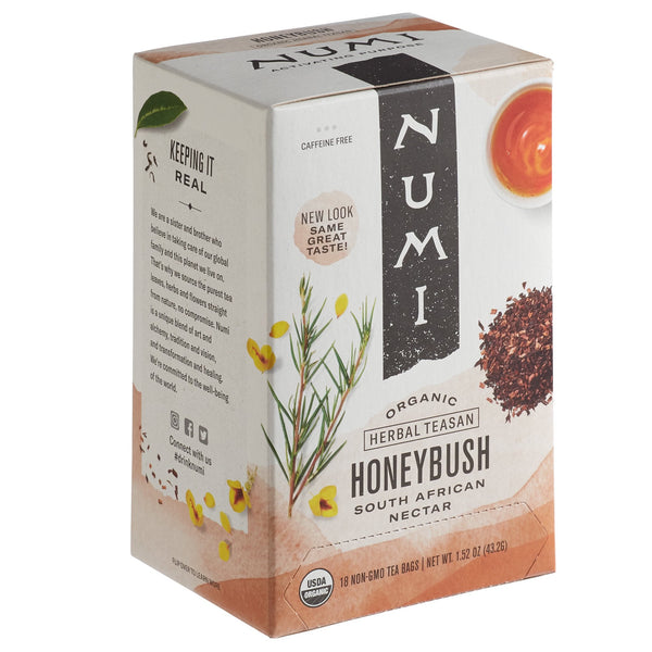 Numi Honeybush Organic Tea 18 teabags