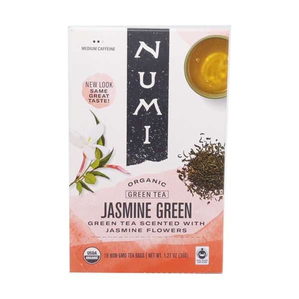 Numi Jasmine Green Tea Organic 18 teabags