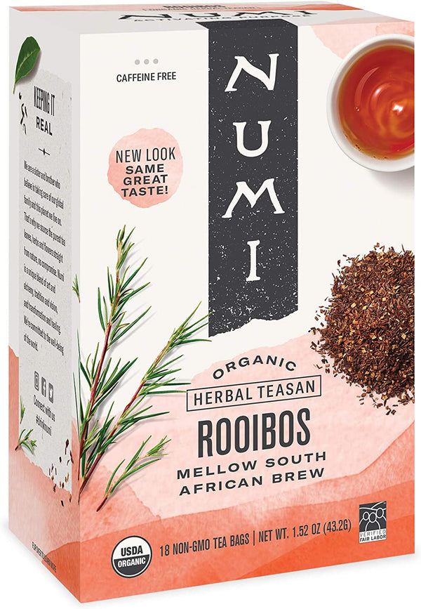 Numi Rooibos Tea Organic 18 teabags