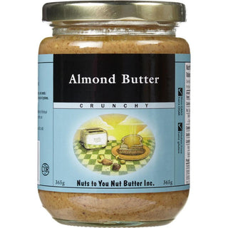 Nuts To You Almond Butter Crunchy (365g/735g)