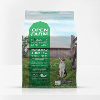 Open Farm Cat Food Turkey 4Lb