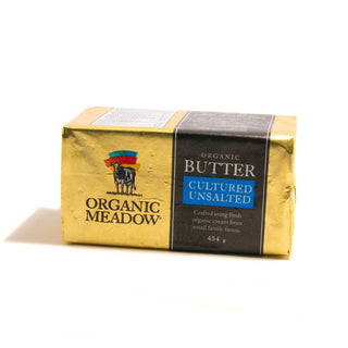 Organic Meadow Organic Unsalted Butter 454g