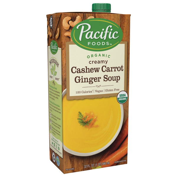 Pacific Cashew Carrot Ginger Organic Soup 1L