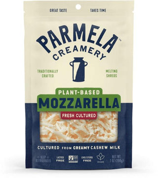 Parmela Dairy Free Mozzarella Style Shreds 198g