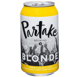 Partake Non Alcoholic Blonde Ale (355ml/4x355ml)