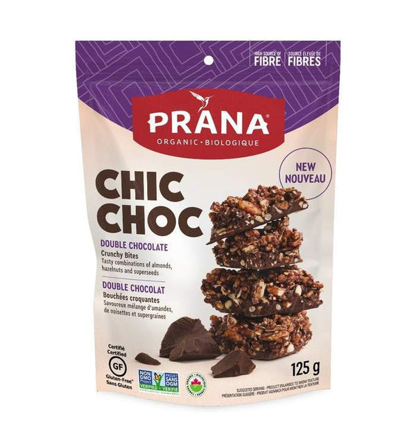 Prana Chic Choc  Double Chocolate 125g