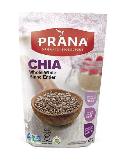 Prana Chia Seed White Whole 200g 300g
