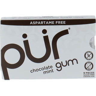 Pur Chocolate Mint Gum (9pc/55pc)