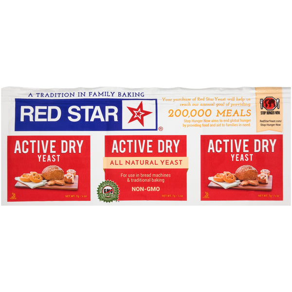 Red Star Instant Yeast Sachets 3x8g