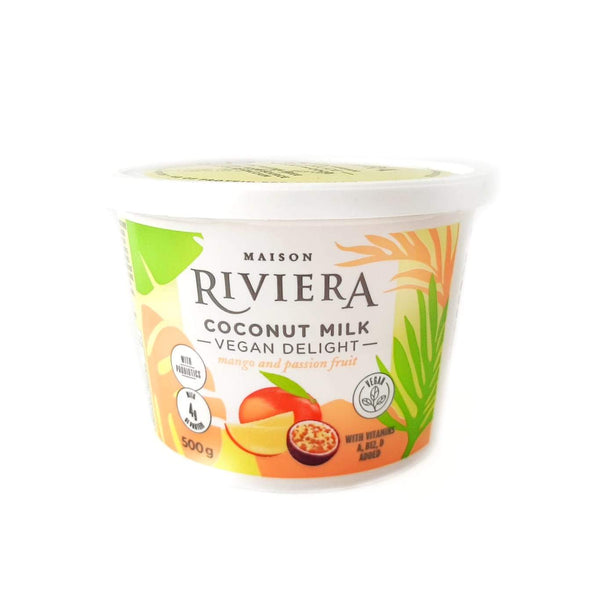 Riviera Mango & Passionfruit Vegan Delight Yogurt 500g