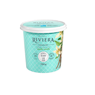 Riviera Vanilla Yogurt 2.8% 750g