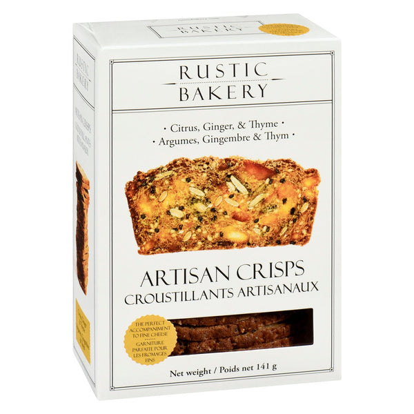 Rustic Bakery Artisan Crisps Citrus 141g