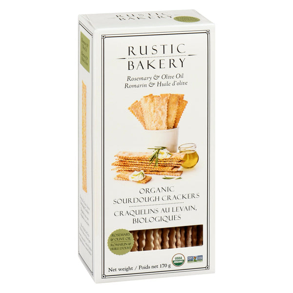 Rustic Bakery Rosemary Flatbread Organic 6oz